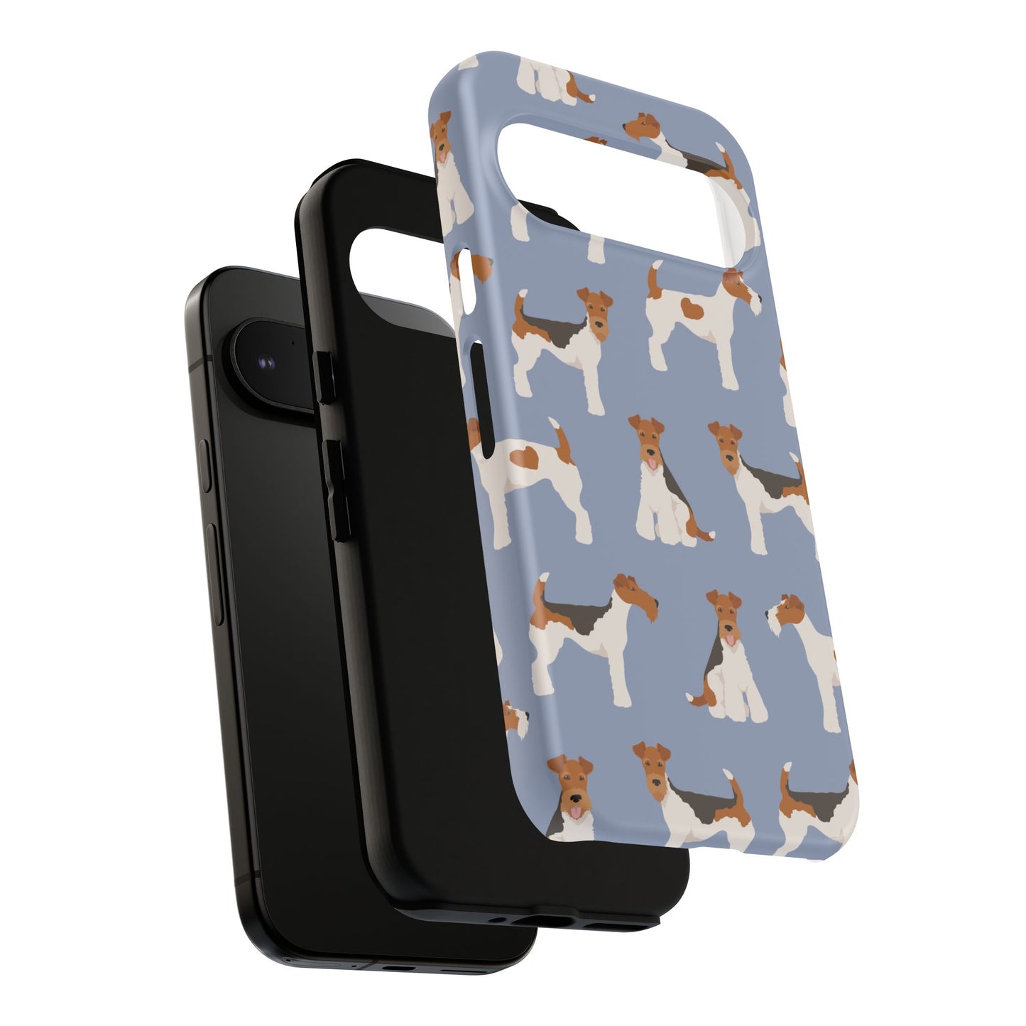 Wire Fox Terrier Lover Tough Case - Stylish Phone Case Featuring Playful Fox Terriers