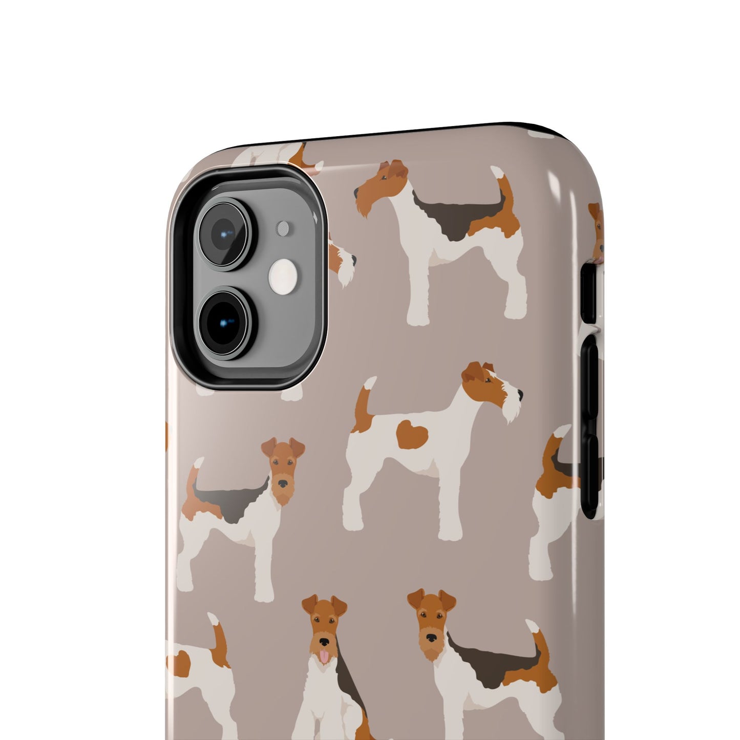 Cute Wire Fox Terrier Tough Phone Case - Durable and Stylish