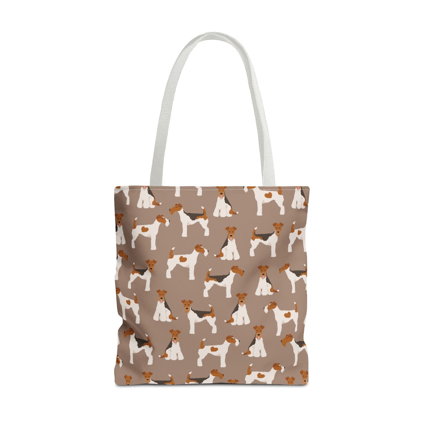 Wire Fox Terrier Dog Pattern Tote Bag - Perfect for Pet Lovers!