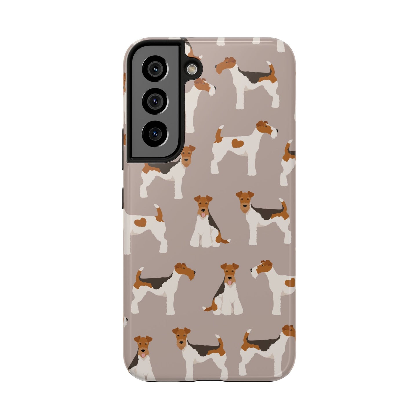 Cute Wire Fox Terrier Tough Phone Case - Durable and Stylish