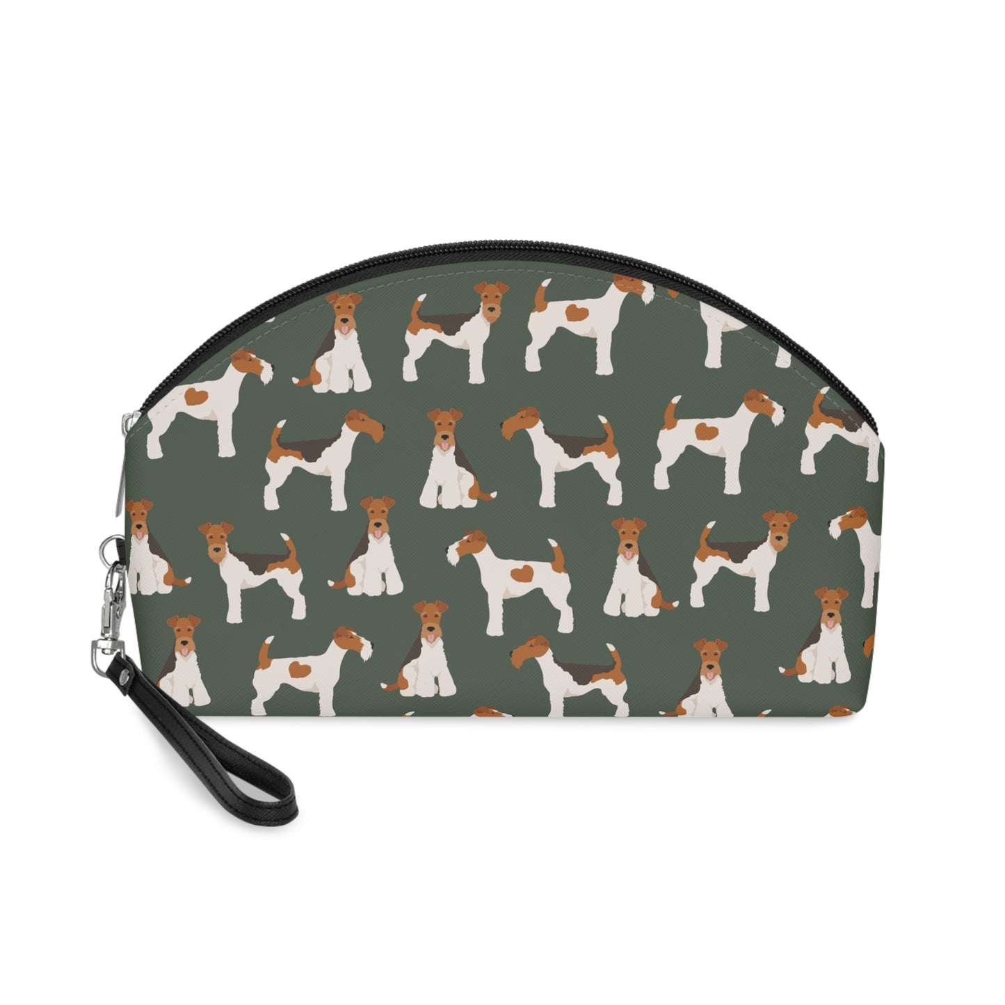 Wire Fox Terrier Lover's Makeup Bag - Cute Fox Terrier Design for Pet Lovers