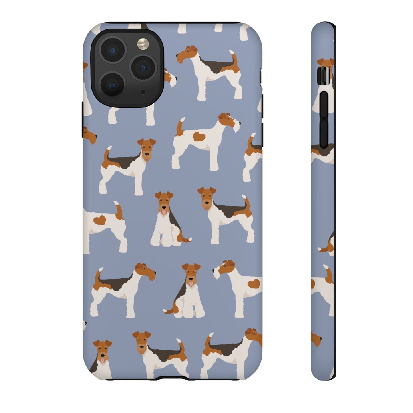 Wire Fox Terrier Lover Tough Case - Stylish Phone Case Featuring Playful Fox Terriers