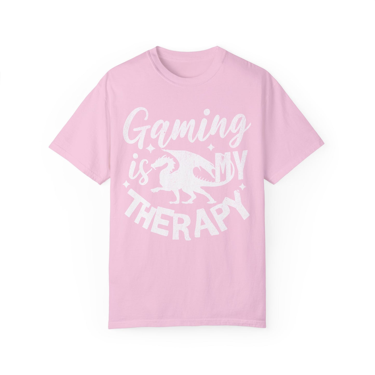Gaming Therapy Unisex Garment-Dyed T-Shirt | Perfect for Gamers & Casual Wear