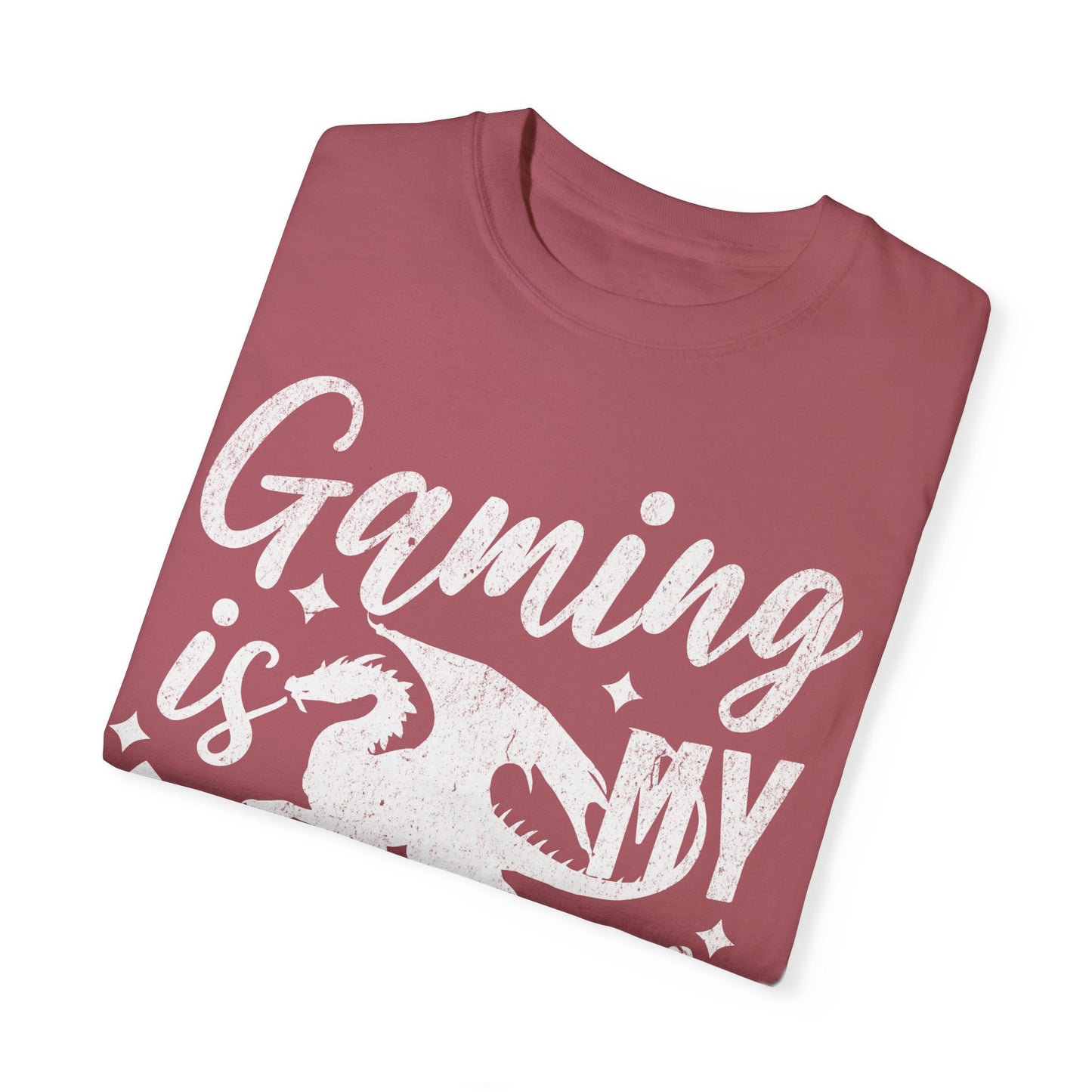 Gaming Therapy Unisex Garment-Dyed T-Shirt | Perfect for Gamers & Casual Wear