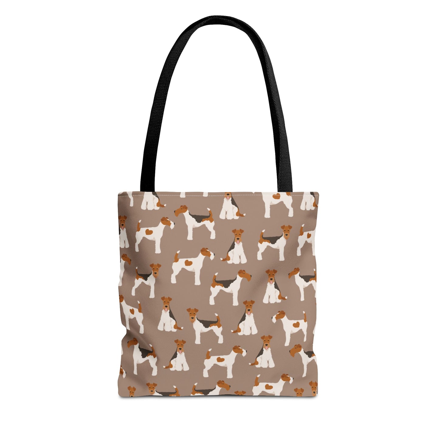 Wire Fox Terrier Dog Pattern Tote Bag - Perfect for Pet Lovers!