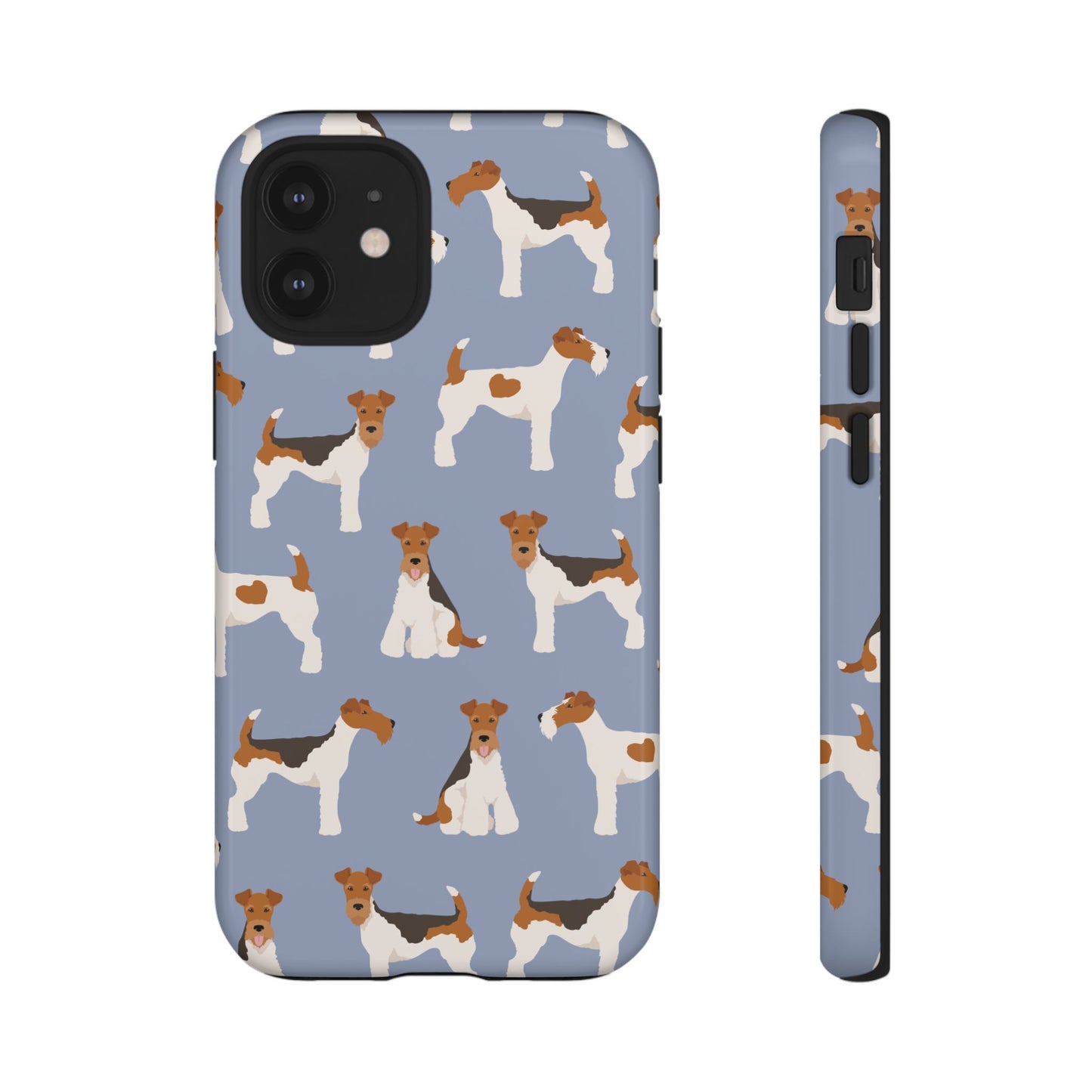 Wire Fox Terrier Lover Tough Case - Stylish Phone Case Featuring Playful Fox Terriers