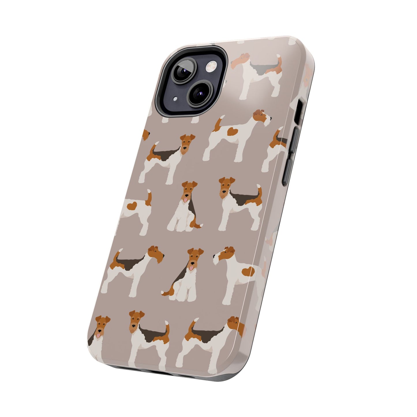 Cute Wire Fox Terrier Tough Phone Case - Durable and Stylish
