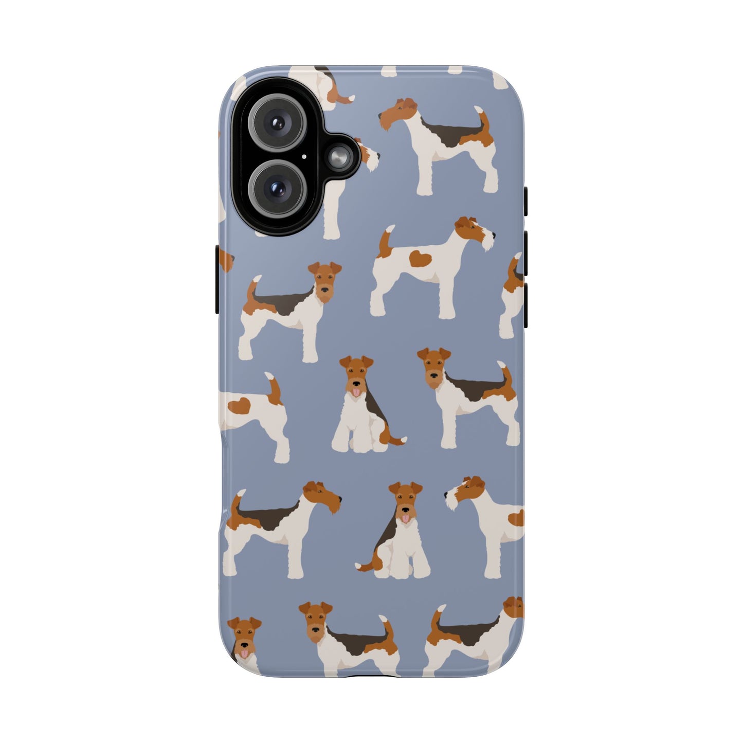 Wire Fox Terrier Lover Tough Case - Stylish Phone Case Featuring Playful Fox Terriers