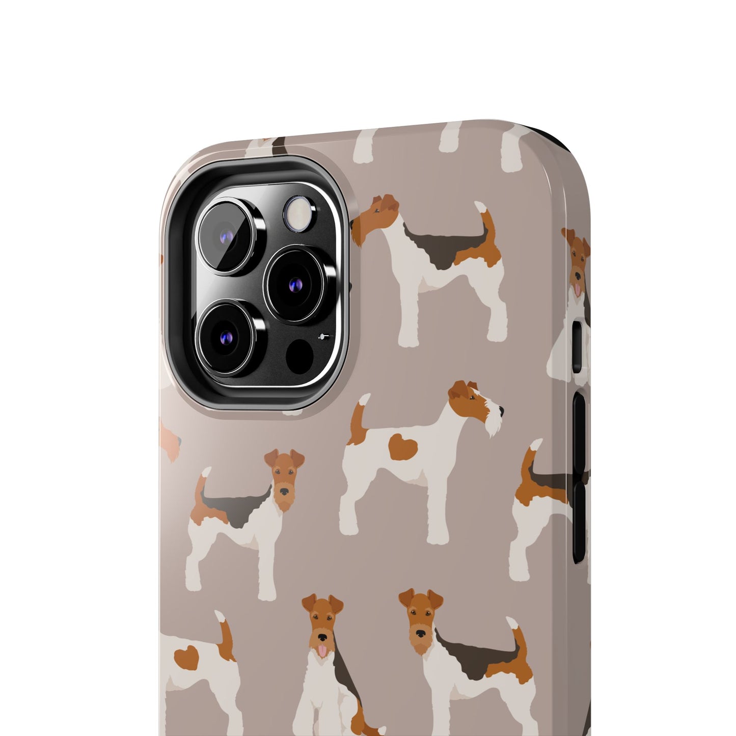 Cute Wire Fox Terrier Tough Phone Case - Durable and Stylish