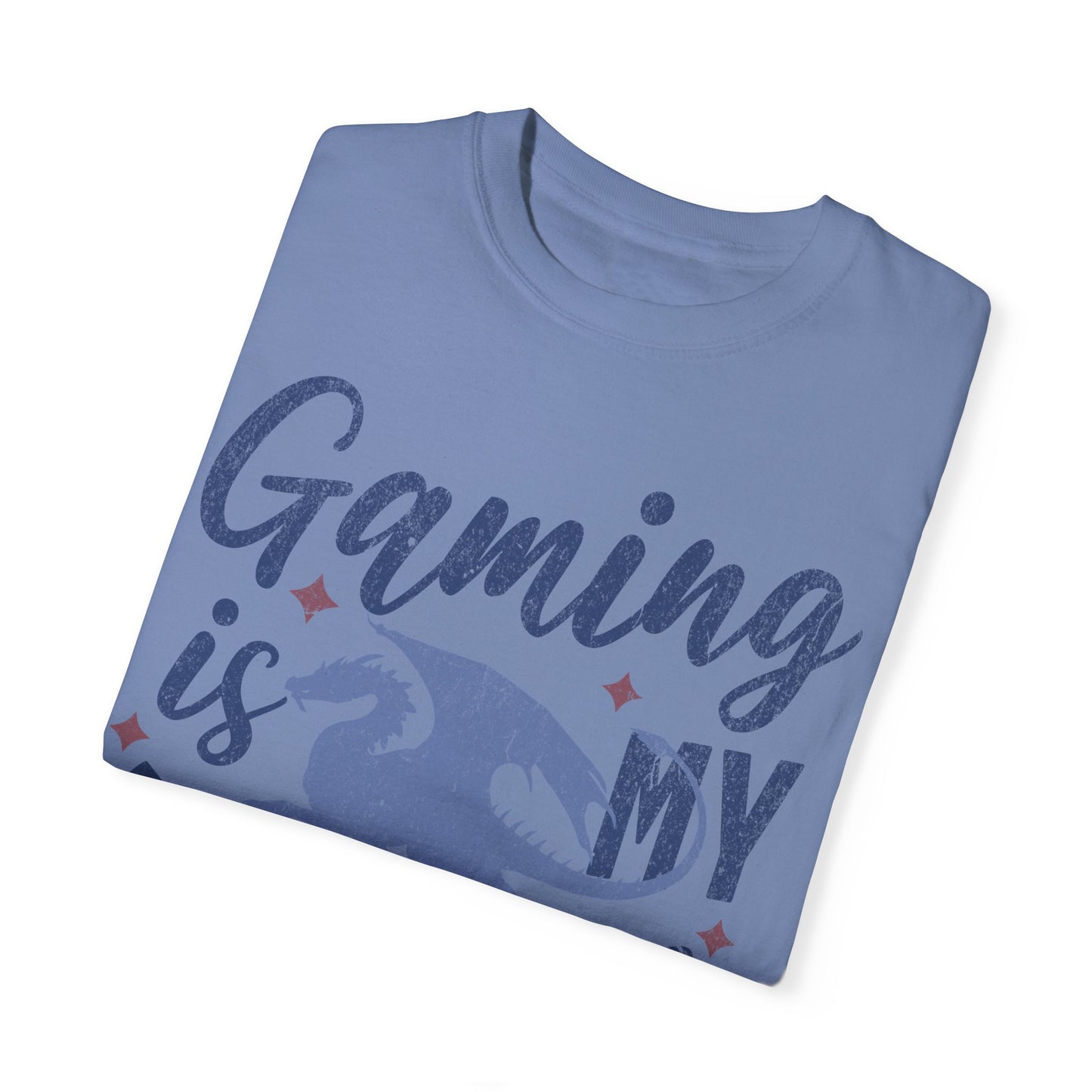 Gaming Therapy Unisex Garment-Dyed T-Shirt | Perfect for Gamers & Casual Wear