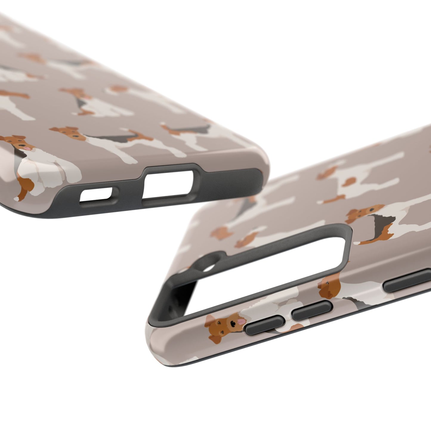 Cute Wire Fox Terrier Tough Phone Case - Durable and Stylish