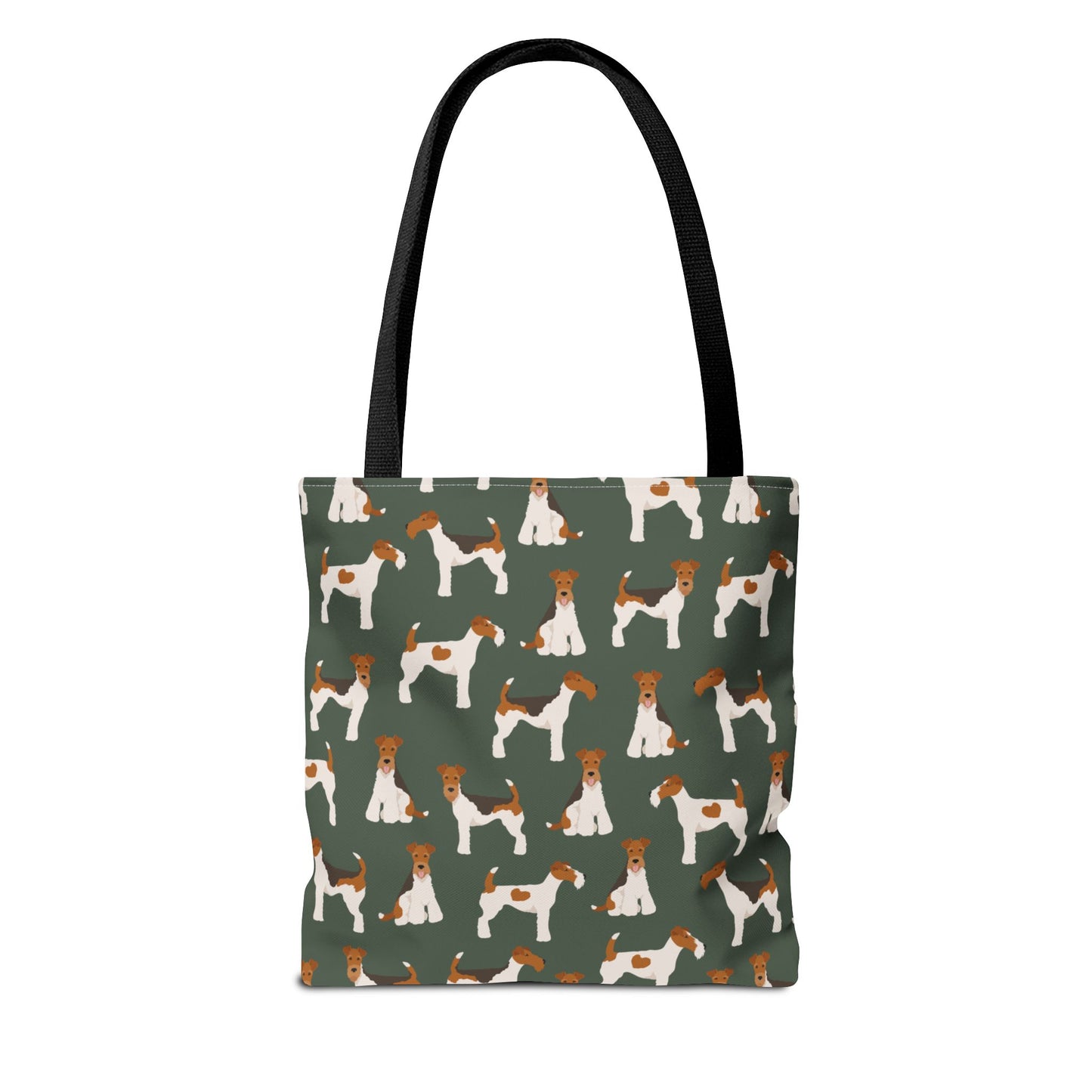 Wire Fox Terrier Dog Pattern Tote Bag - Perfect for Pet Lovers!