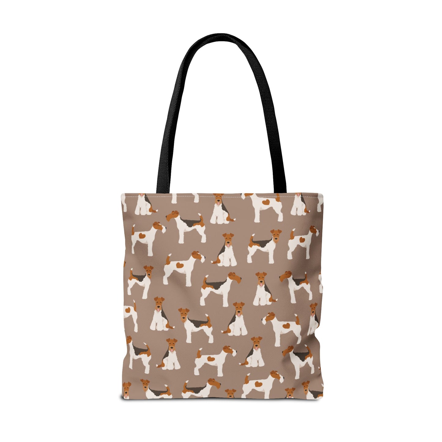 Wire Fox Terrier Dog Pattern Tote Bag - Perfect for Pet Lovers!