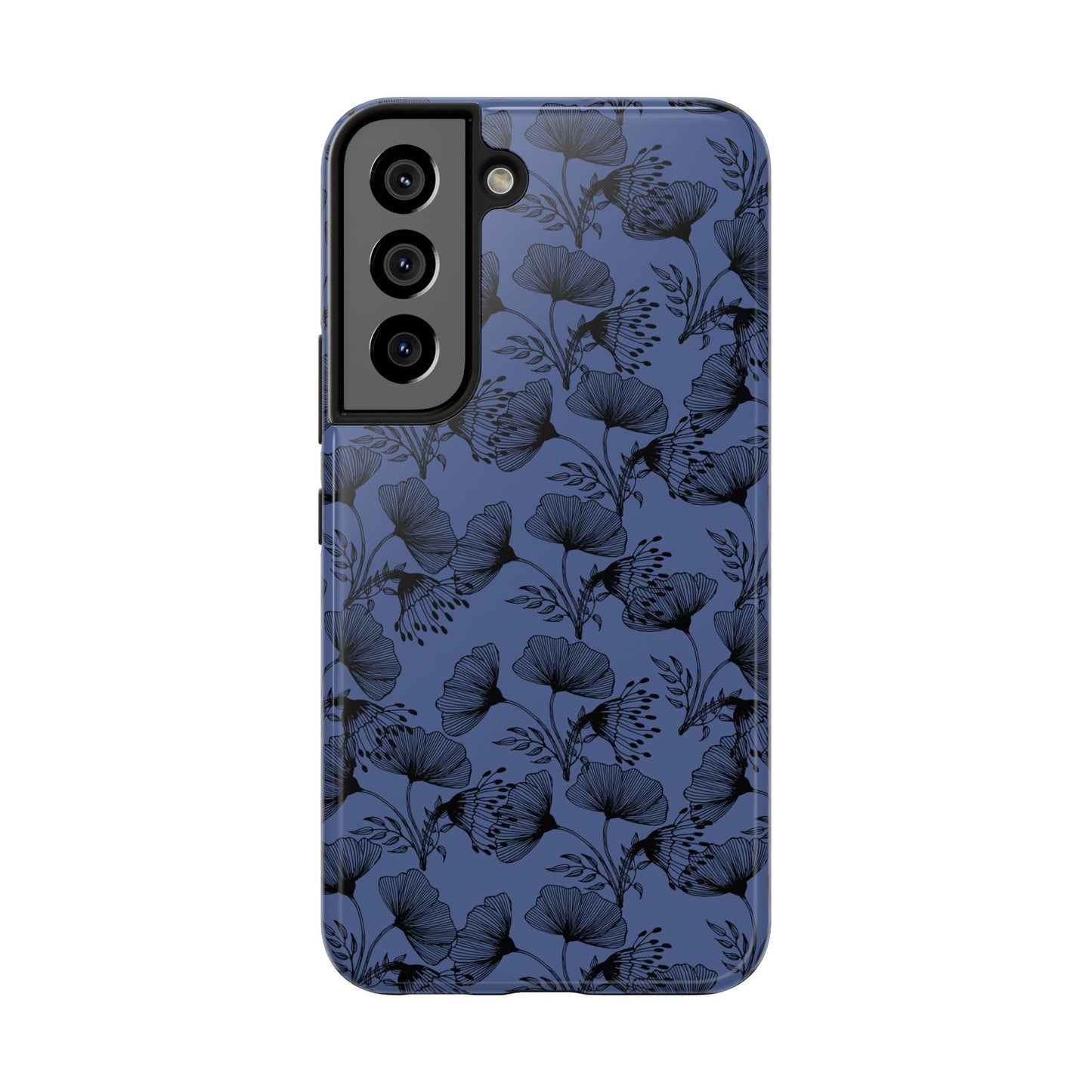 Ornate Floral Tough Phone Case - Durable Protection with Elegant Design