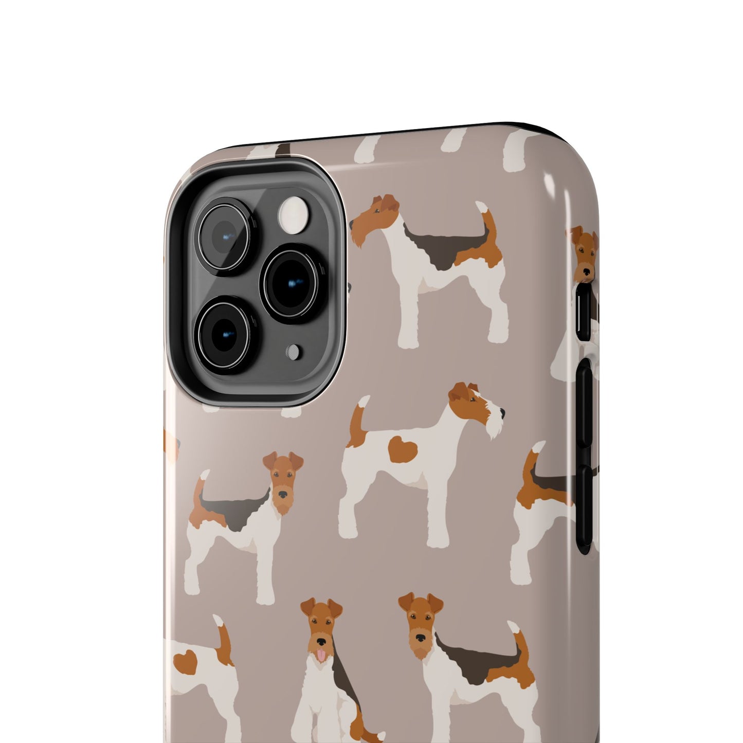 Cute Wire Fox Terrier Tough Phone Case - Durable and Stylish