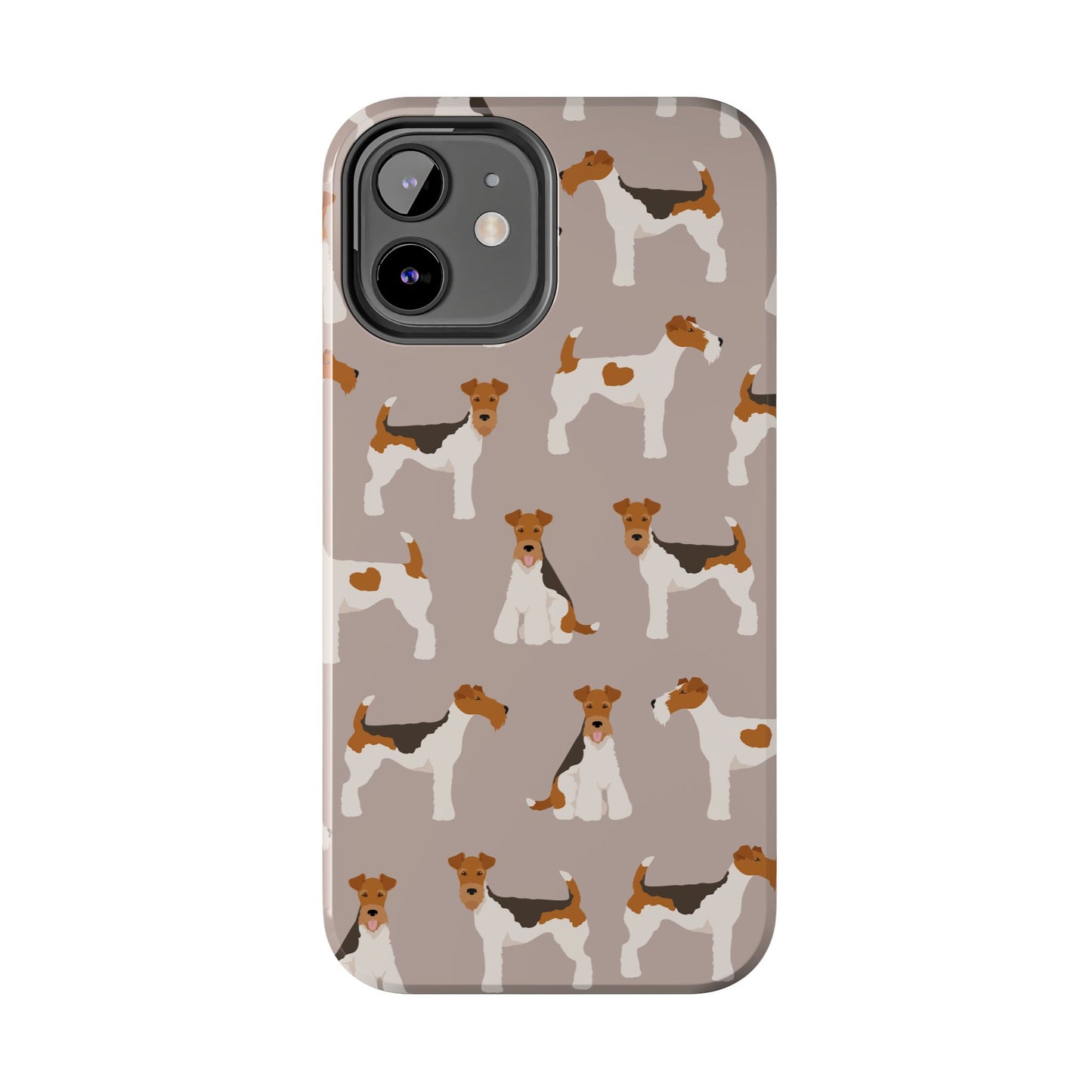 Cute Wire Fox Terrier Tough Phone Case - Durable and Stylish