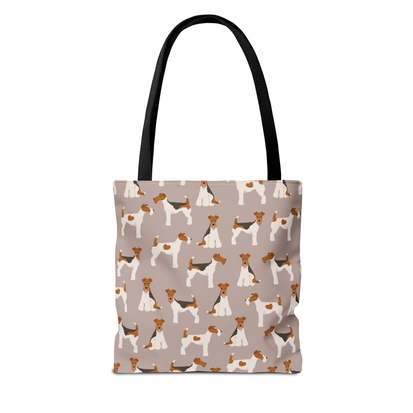 Wire Fox Terrier Dog Pattern Tote Bag - Perfect for Pet Lovers!