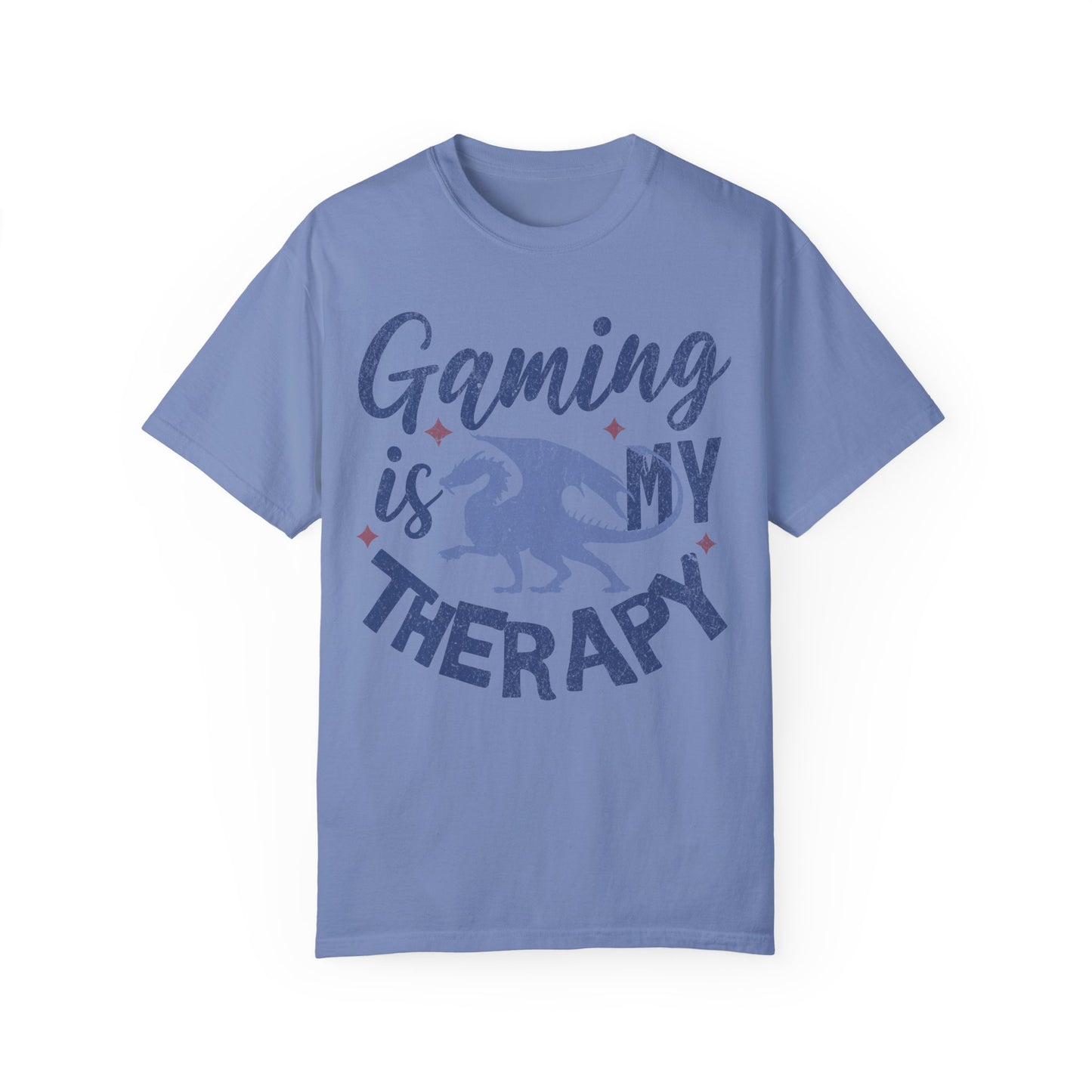 Gaming Therapy Unisex Garment-Dyed T-Shirt | Perfect for Gamers & Casual Wear