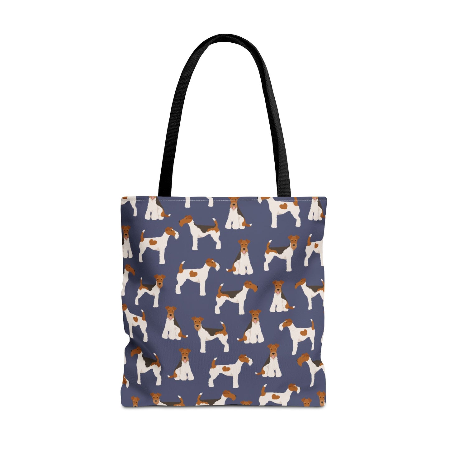 Wire Fox Terrier Dog Pattern Tote Bag - Perfect for Pet Lovers!
