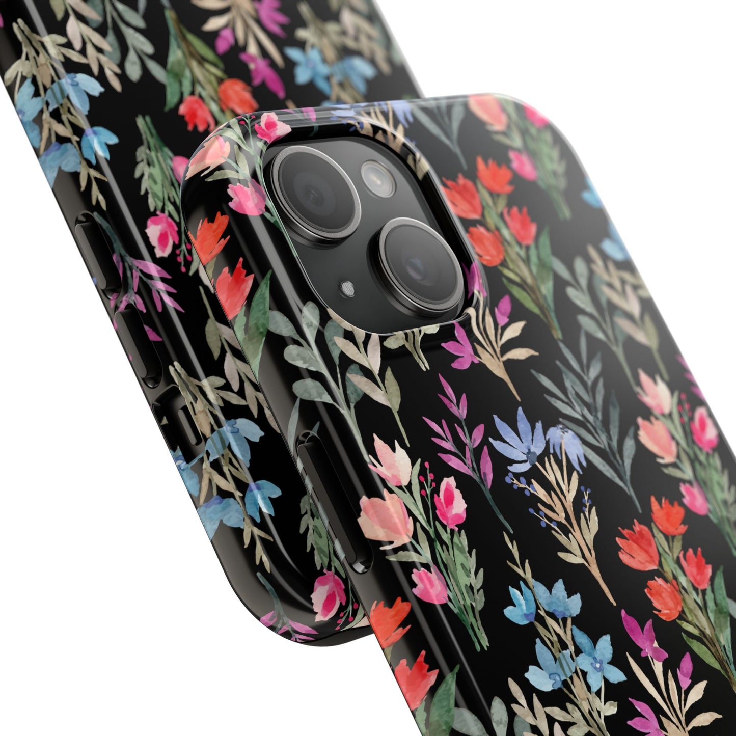 Floral Tough Phone Case - Durable Protection with Vibrant Botanical Design