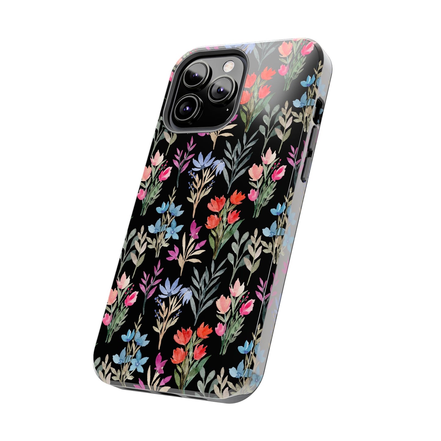 Floral Tough Phone Case - Durable Protection with Vibrant Botanical Design