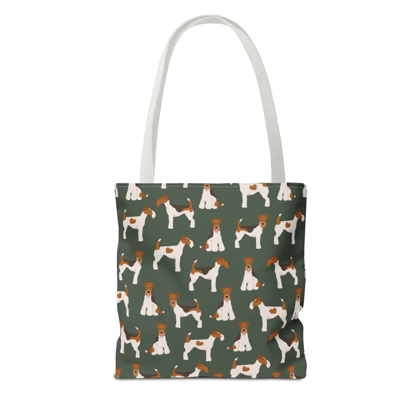 Wire Fox Terrier Dog Pattern Tote Bag - Perfect for Pet Lovers!
