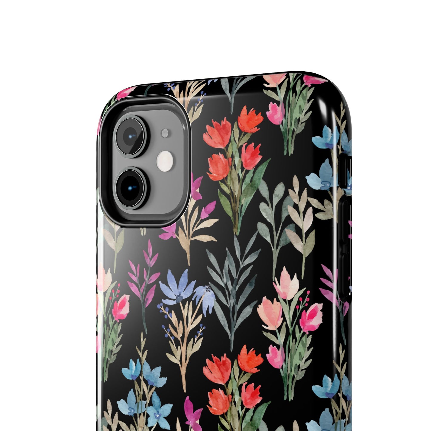 Floral Tough Phone Case - Durable Protection with Vibrant Botanical Design