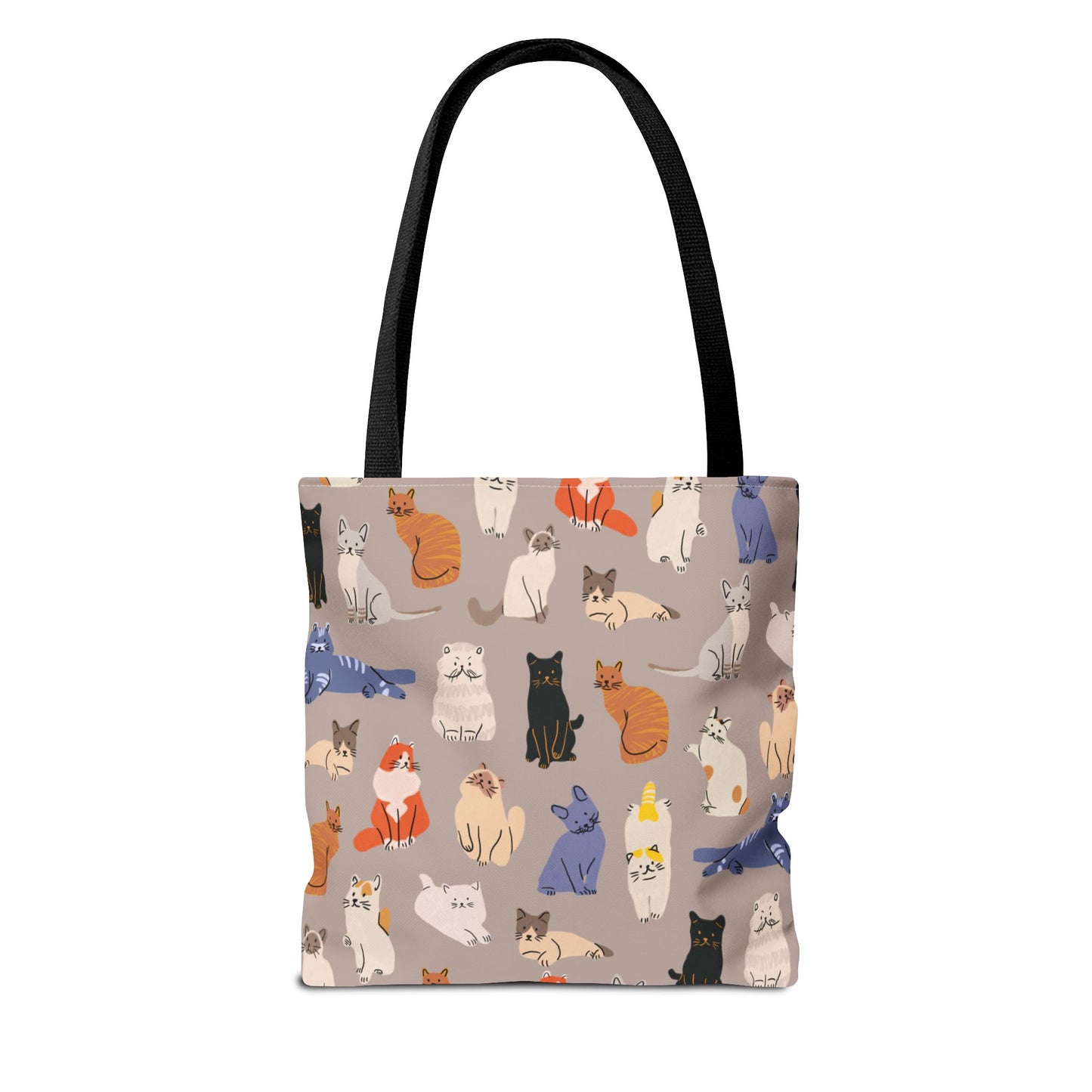Cute Cat Pattern Tote Bag - Ideal for Pet Lovers and Everyday Use