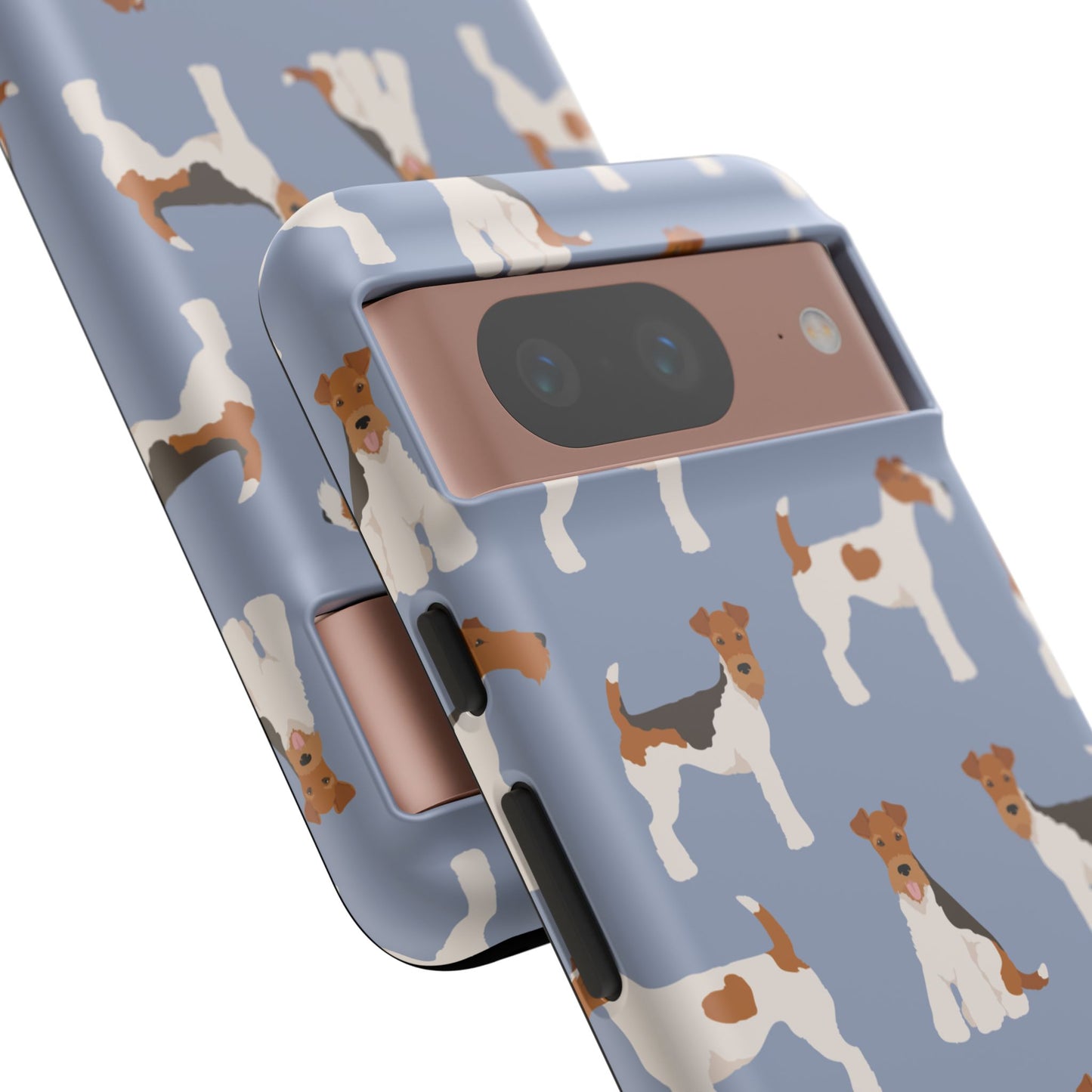 Wire Fox Terrier Lover Tough Case - Stylish Phone Case Featuring Playful Fox Terriers