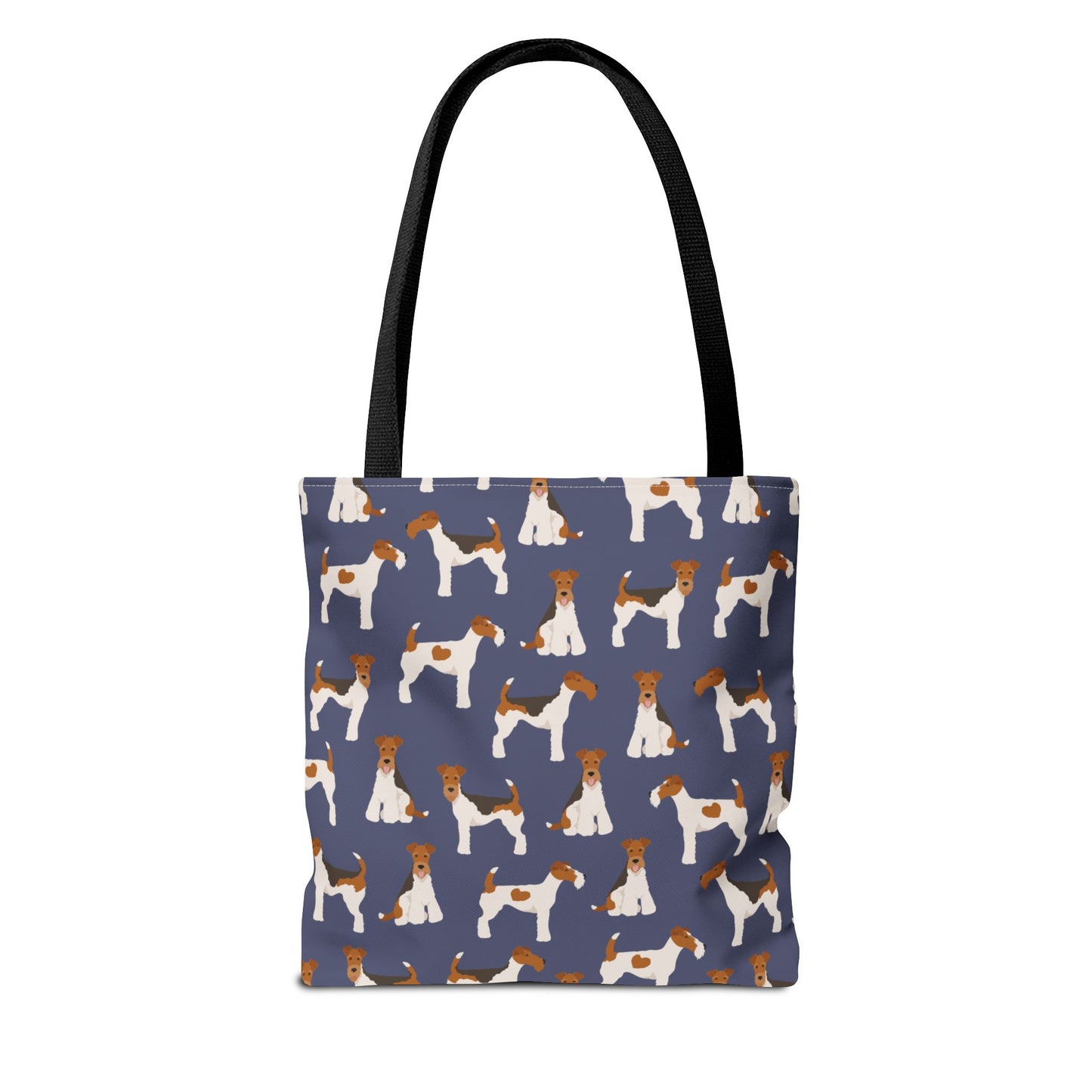 Wire Fox Terrier Dog Pattern Tote Bag - Perfect for Pet Lovers!