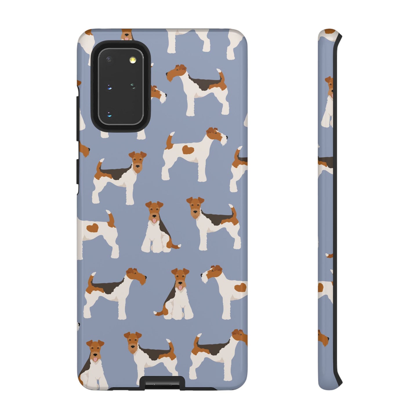 Wire Fox Terrier Lover Tough Case - Stylish Phone Case Featuring Playful Fox Terriers