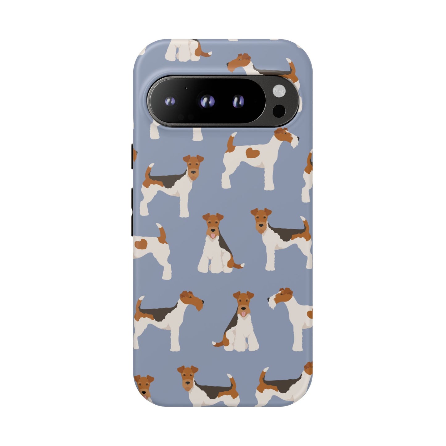 Wire Fox Terrier Lover Tough Case - Stylish Phone Case Featuring Playful Fox Terriers