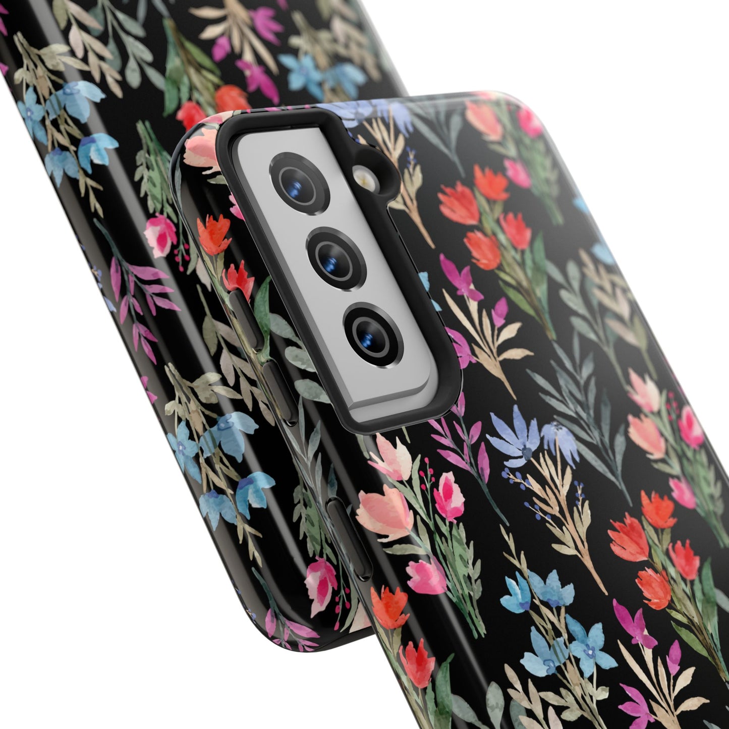 Floral Tough Phone Case - Durable Protection with Vibrant Botanical Design