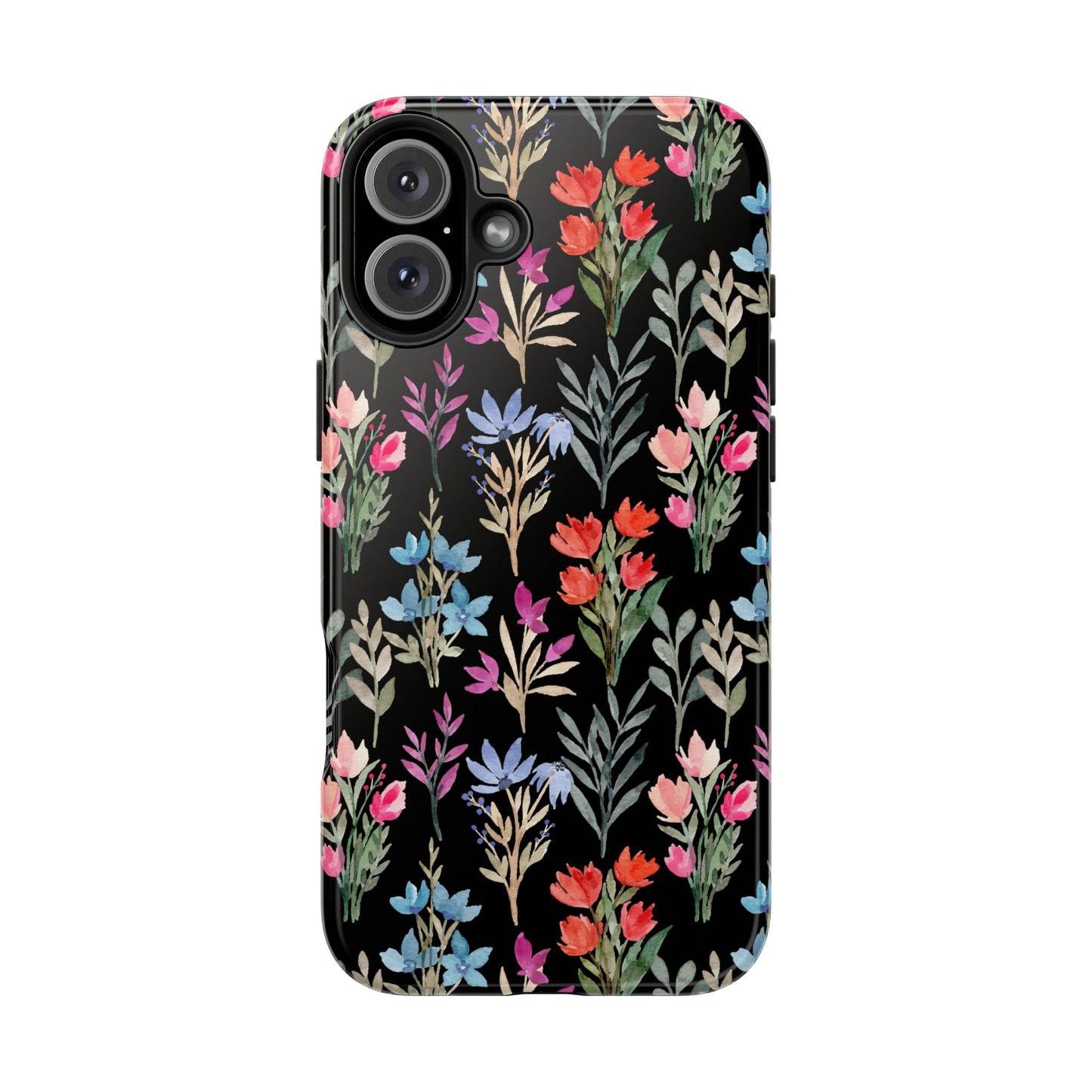 Floral Tough Phone Case - Durable Protection with Vibrant Botanical Design