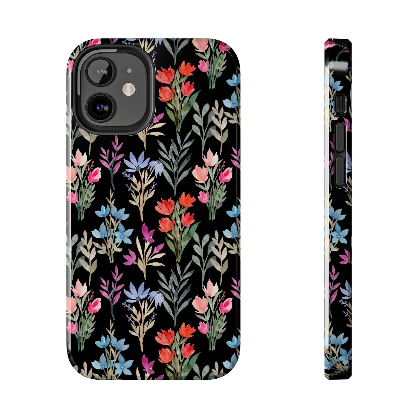 Floral Tough Phone Case - Durable Protection with Vibrant Botanical Design