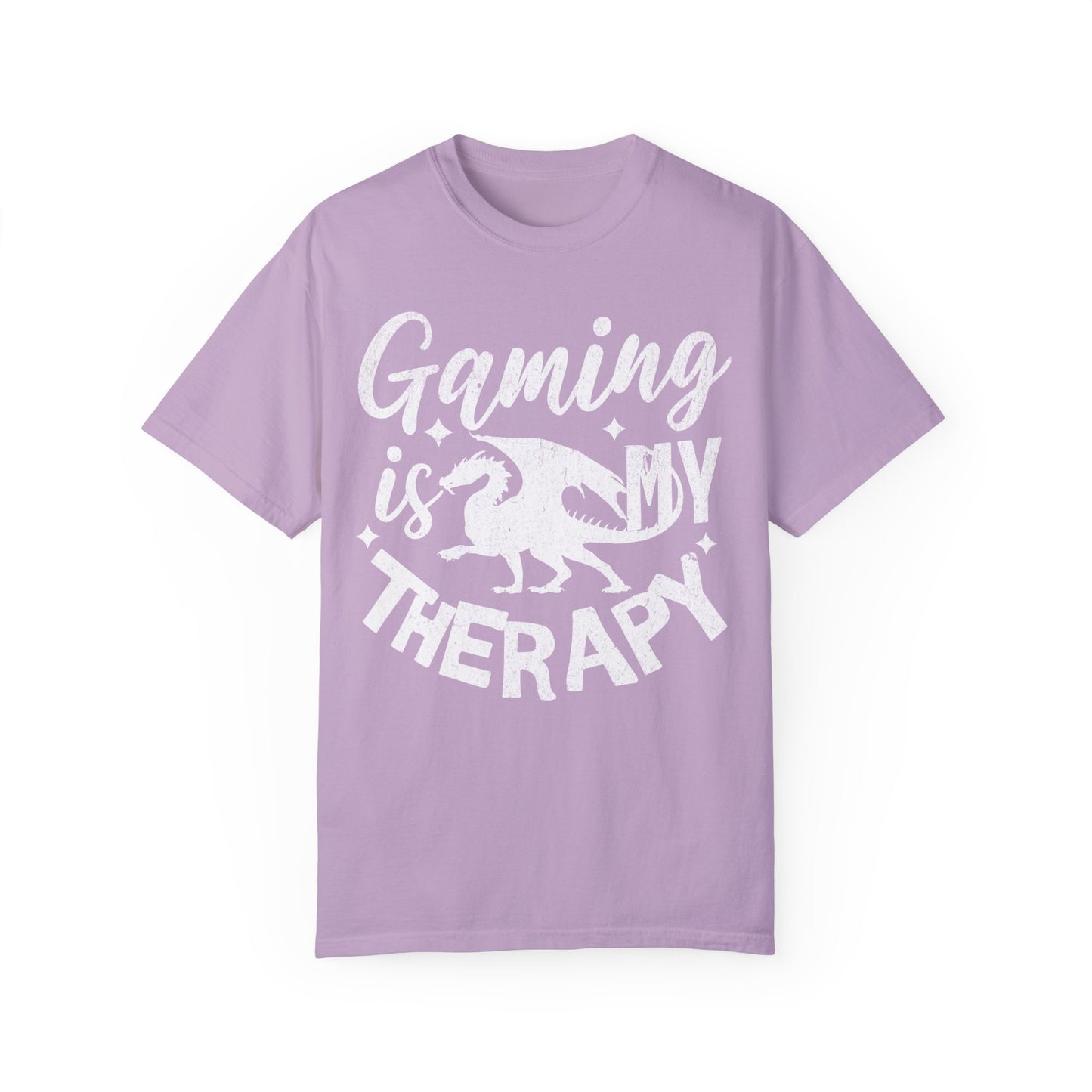 Gaming Therapy Unisex Garment-Dyed T-Shirt | Perfect for Gamers & Casual Wear