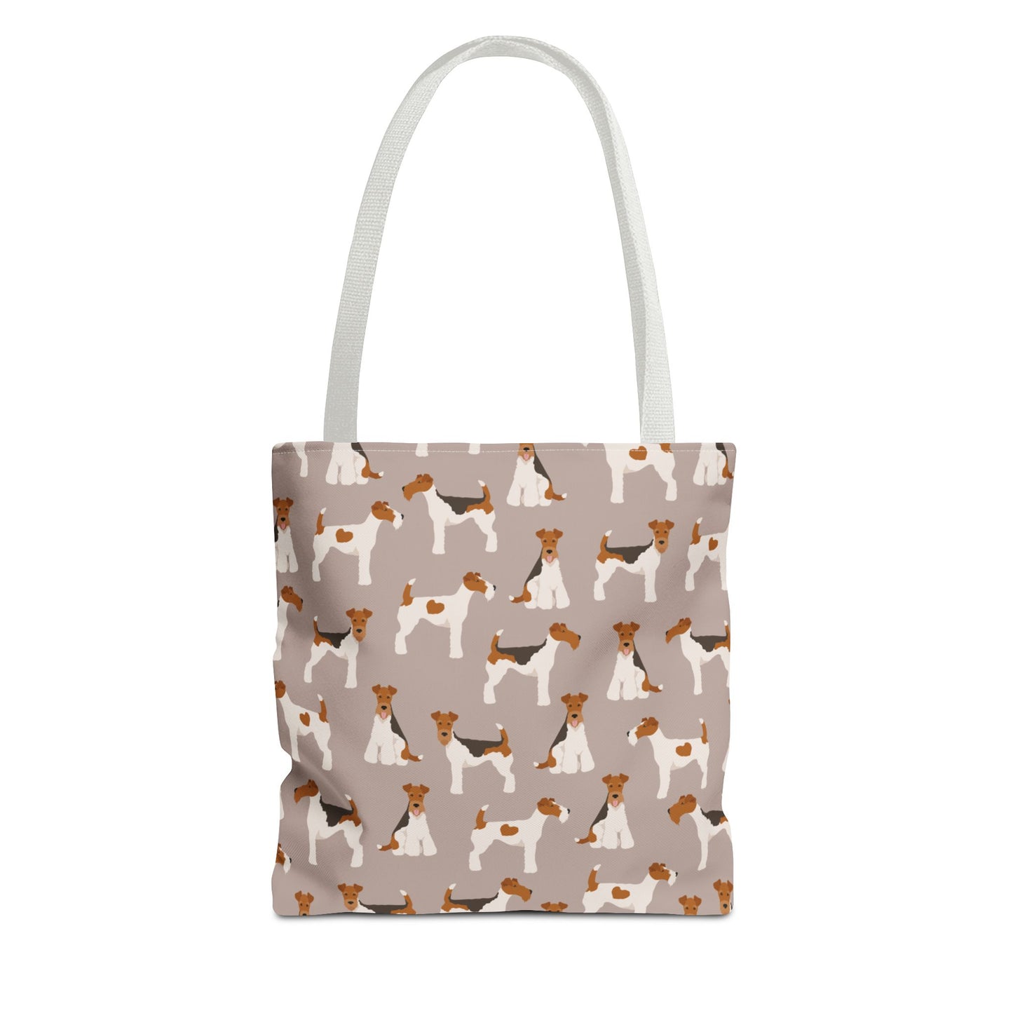 Wire Fox Terrier Dog Pattern Tote Bag - Perfect for Pet Lovers!