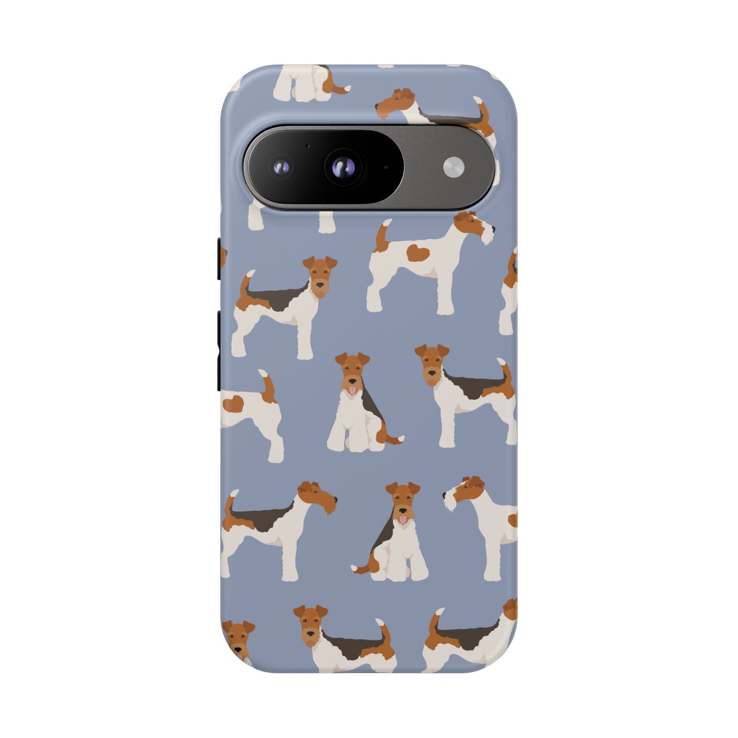 Wire Fox Terrier Lover Tough Case - Stylish Phone Case Featuring Playful Fox Terriers