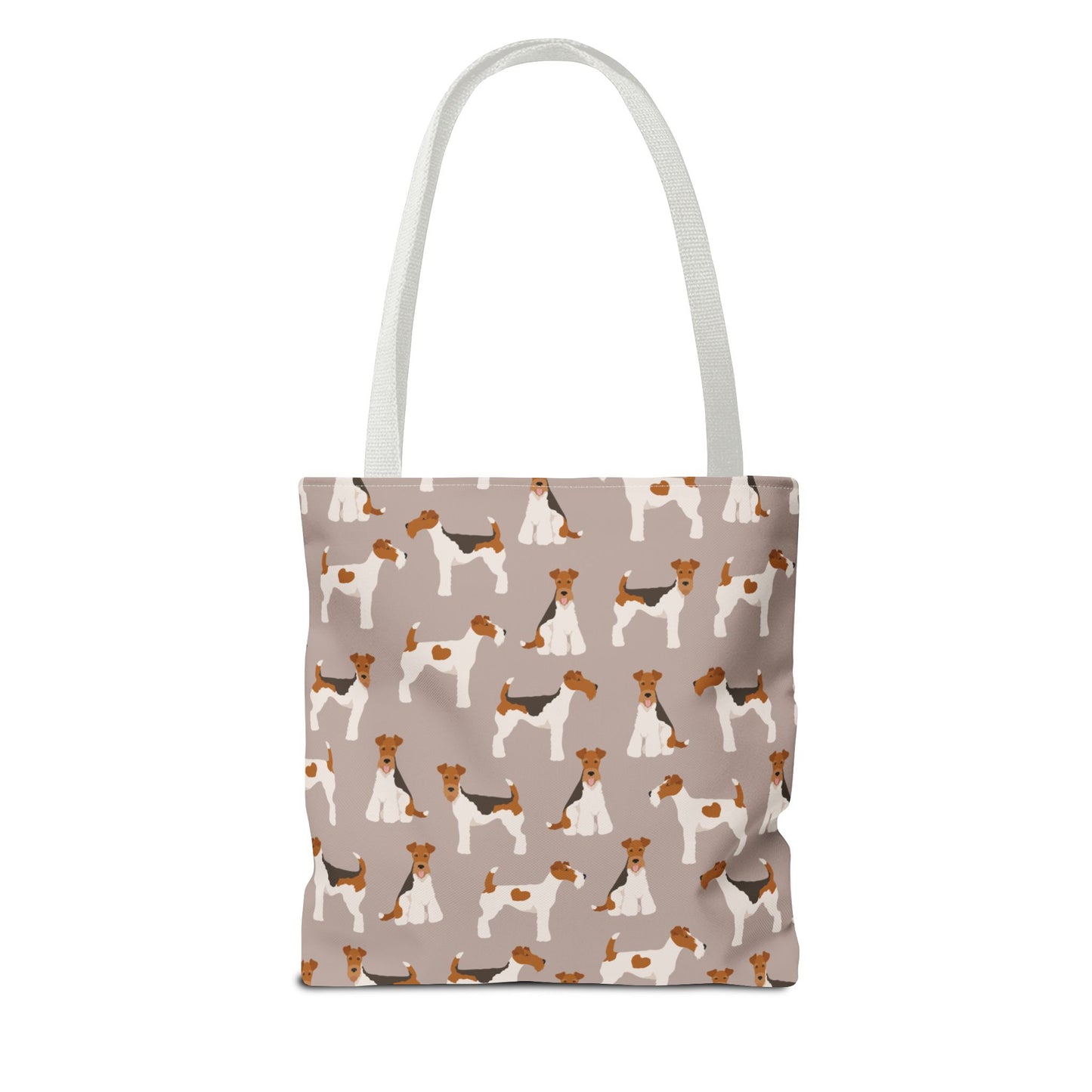 Wire Fox Terrier Dog Pattern Tote Bag - Perfect for Pet Lovers!