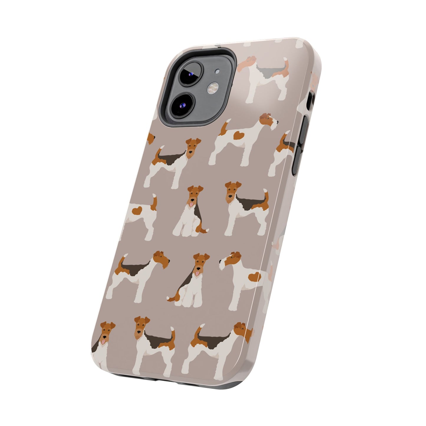 Cute Wire Fox Terrier Tough Phone Case - Durable and Stylish