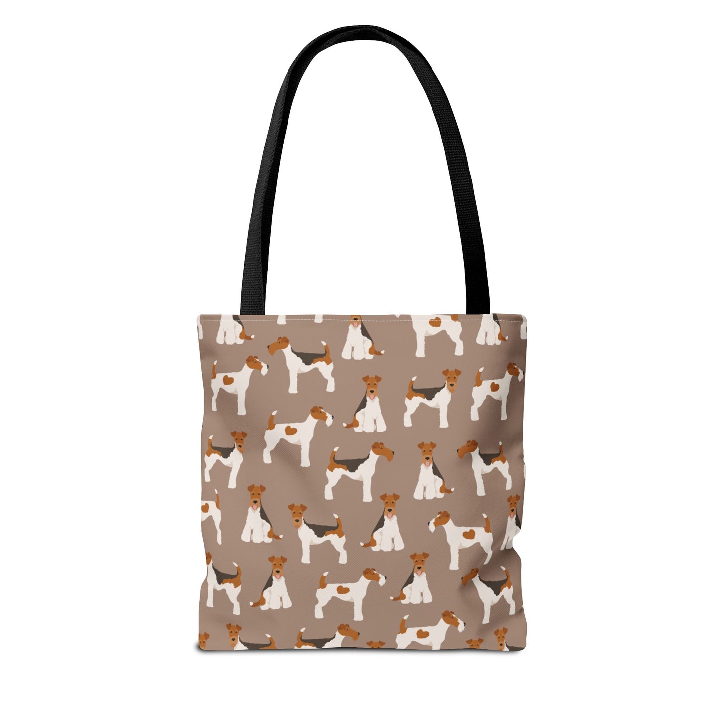 Wire Fox Terrier Dog Pattern Tote Bag - Perfect for Pet Lovers!