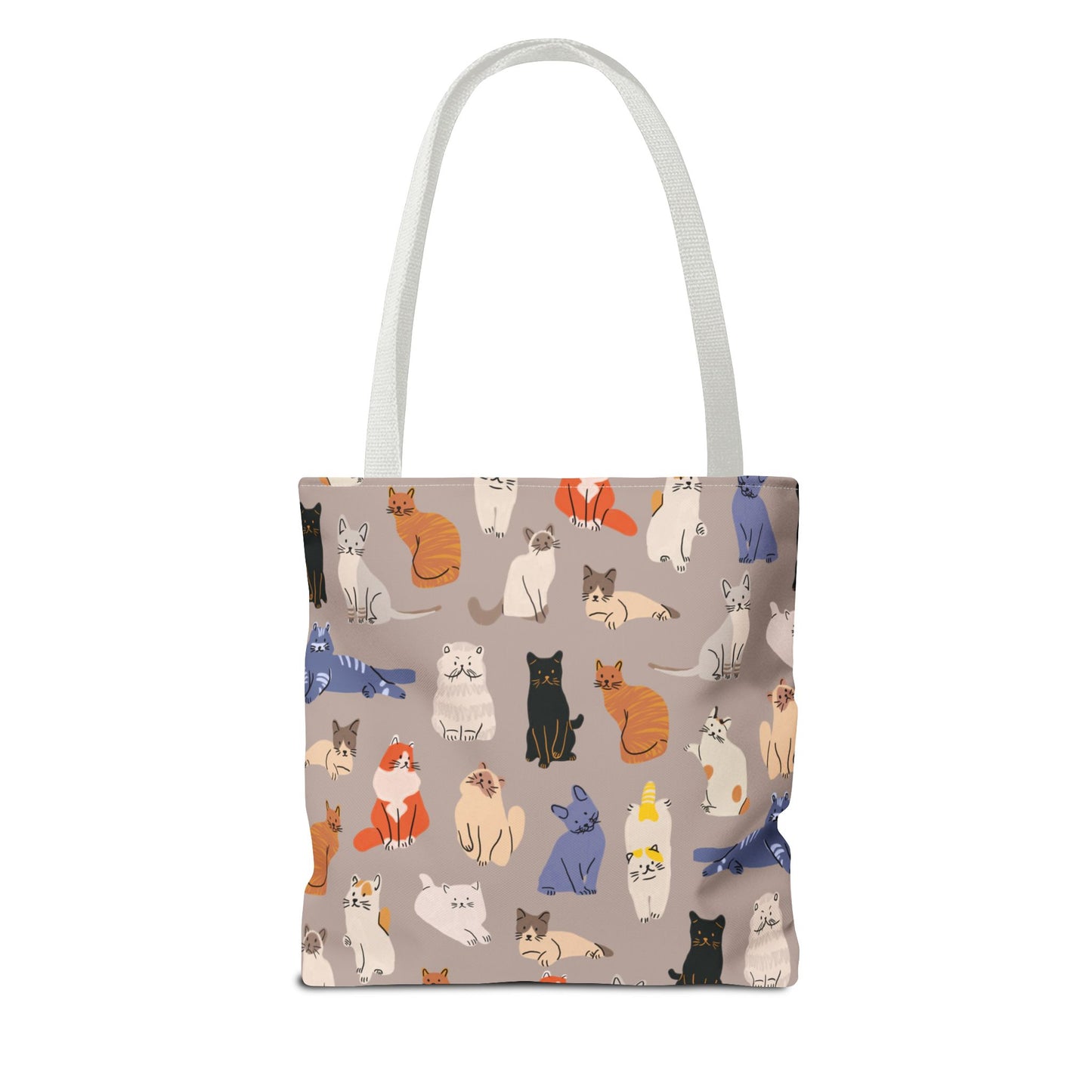 Cute Cat Pattern Tote Bag - Ideal for Pet Lovers and Everyday Use