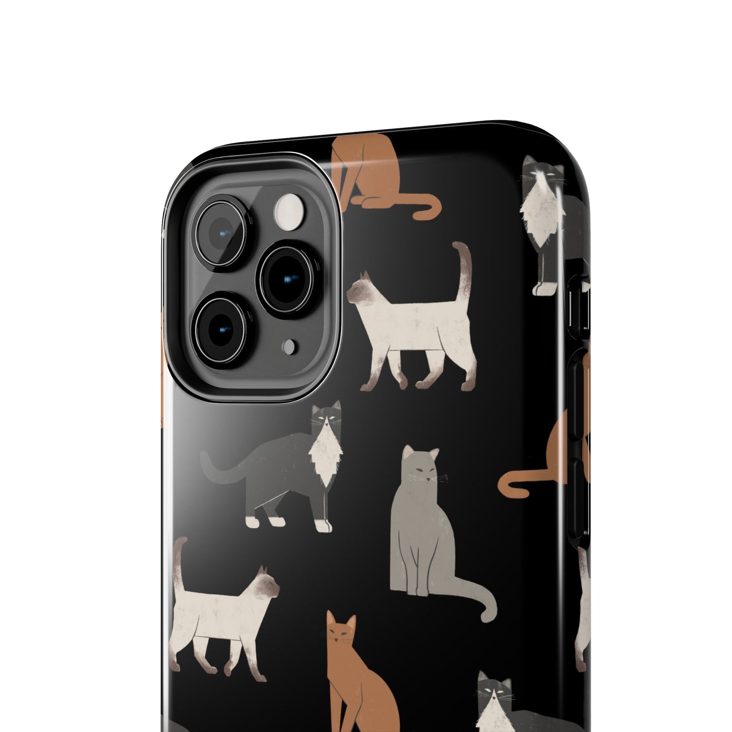 Cubist Cat Tough Phone Case - Stylish & Durable for Pet Fans