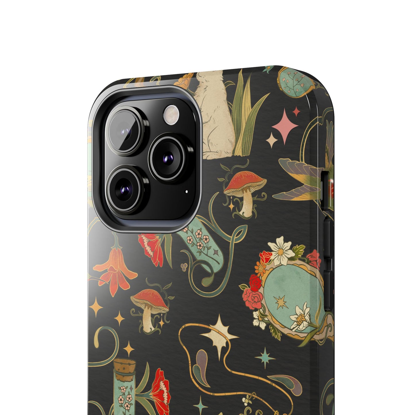 Whimsical Floral Rabbit Phone Case | Tough Protective Cover for Nature Lovers