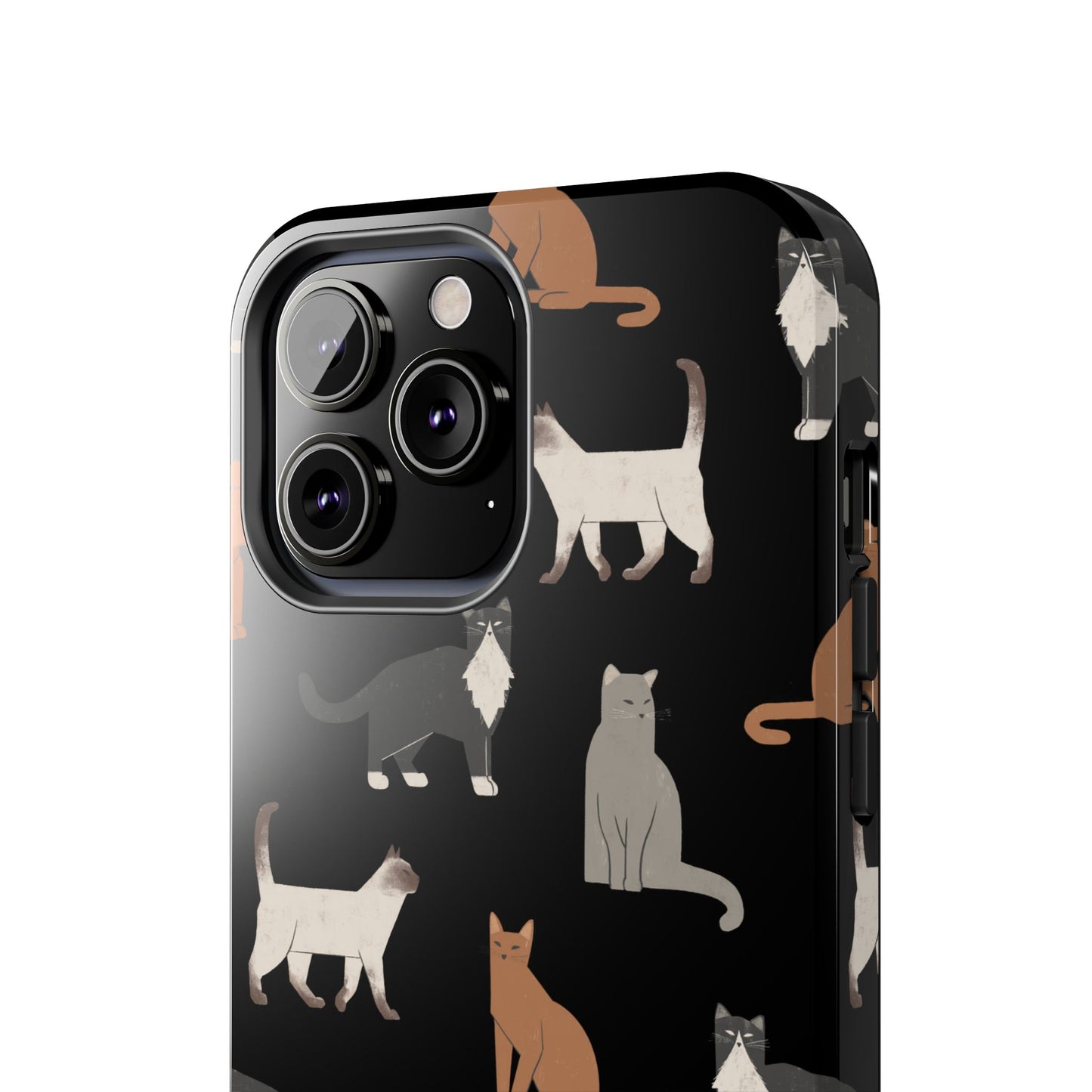 Cubist Cat Tough Phone Case - Stylish & Durable for Pet Fans