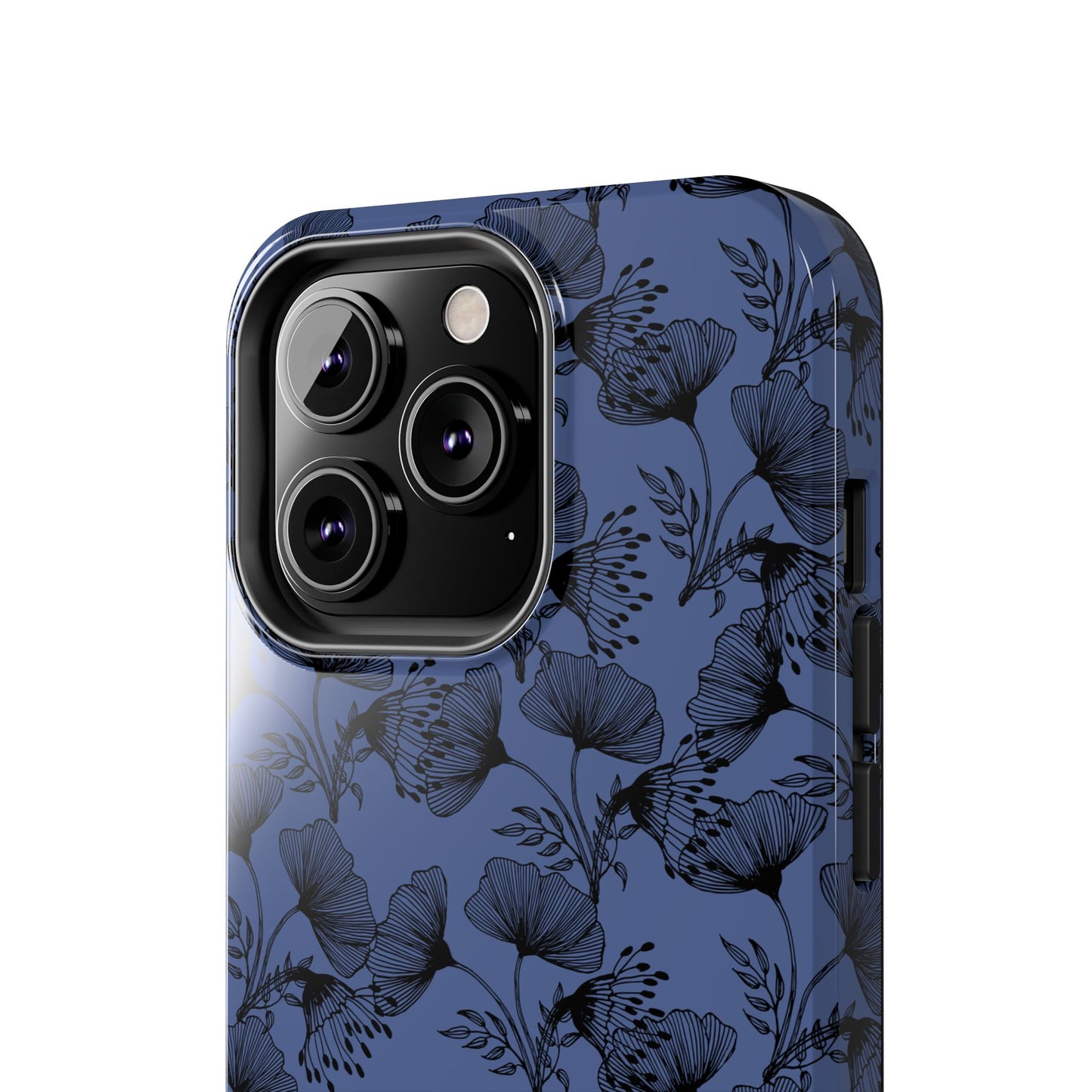 Ornate Floral Tough Phone Case - Durable Protection with Elegant Design