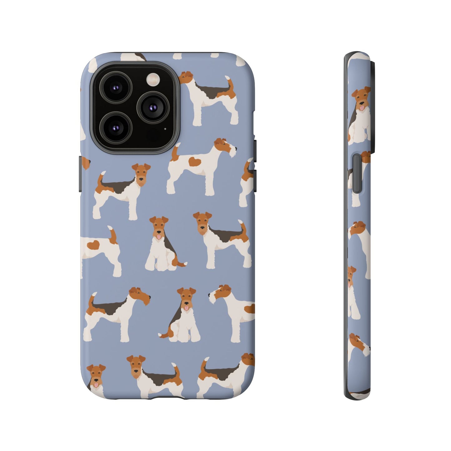 Wire Fox Terrier Lover Tough Case - Stylish Phone Case Featuring Playful Fox Terriers