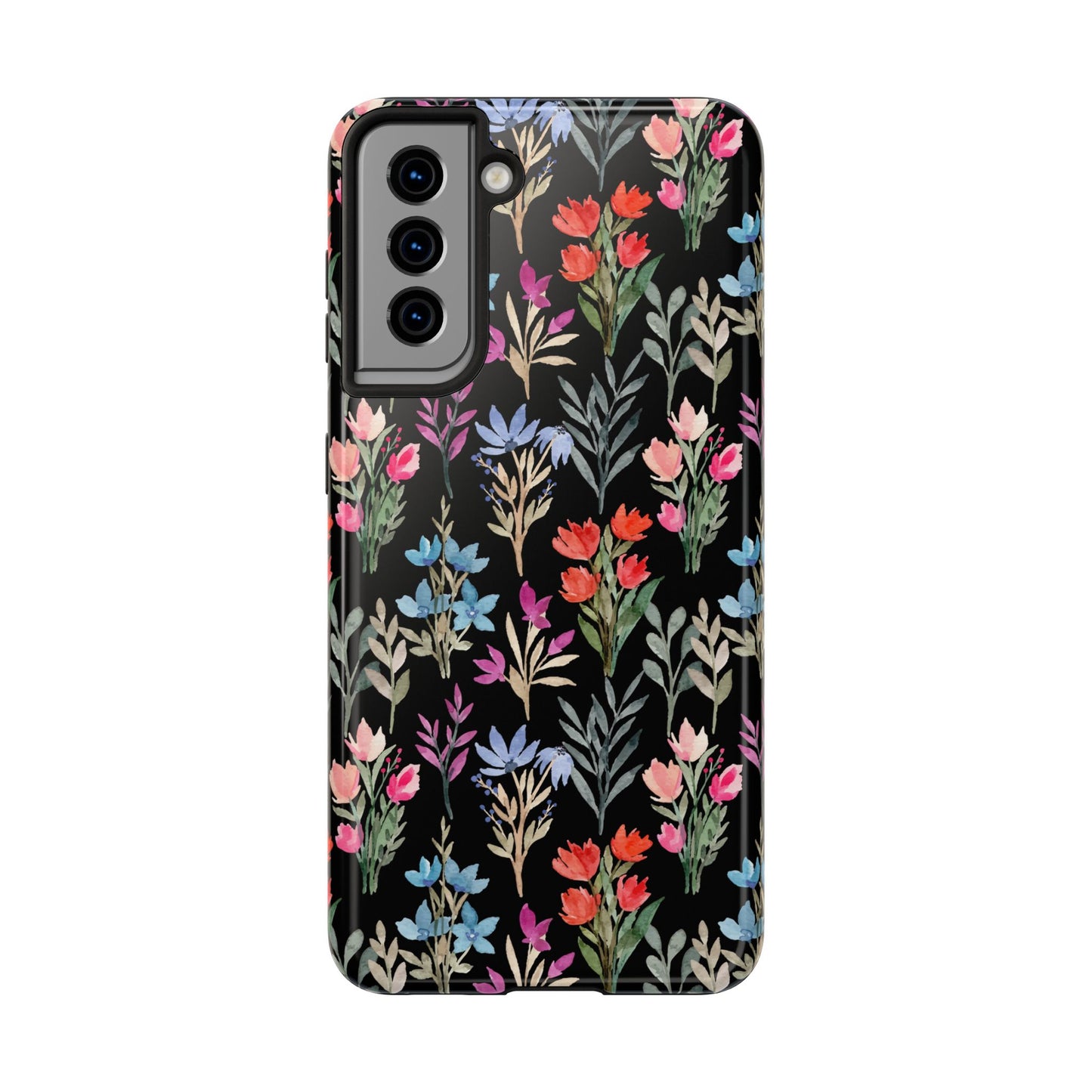 Floral Tough Phone Case - Durable Protection with Vibrant Botanical Design