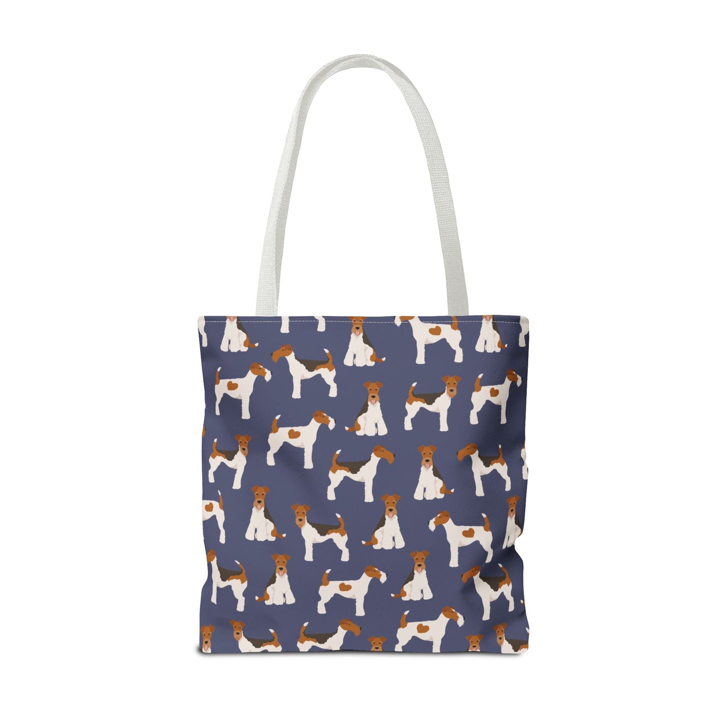 Wire Fox Terrier Dog Pattern Tote Bag - Perfect for Pet Lovers!