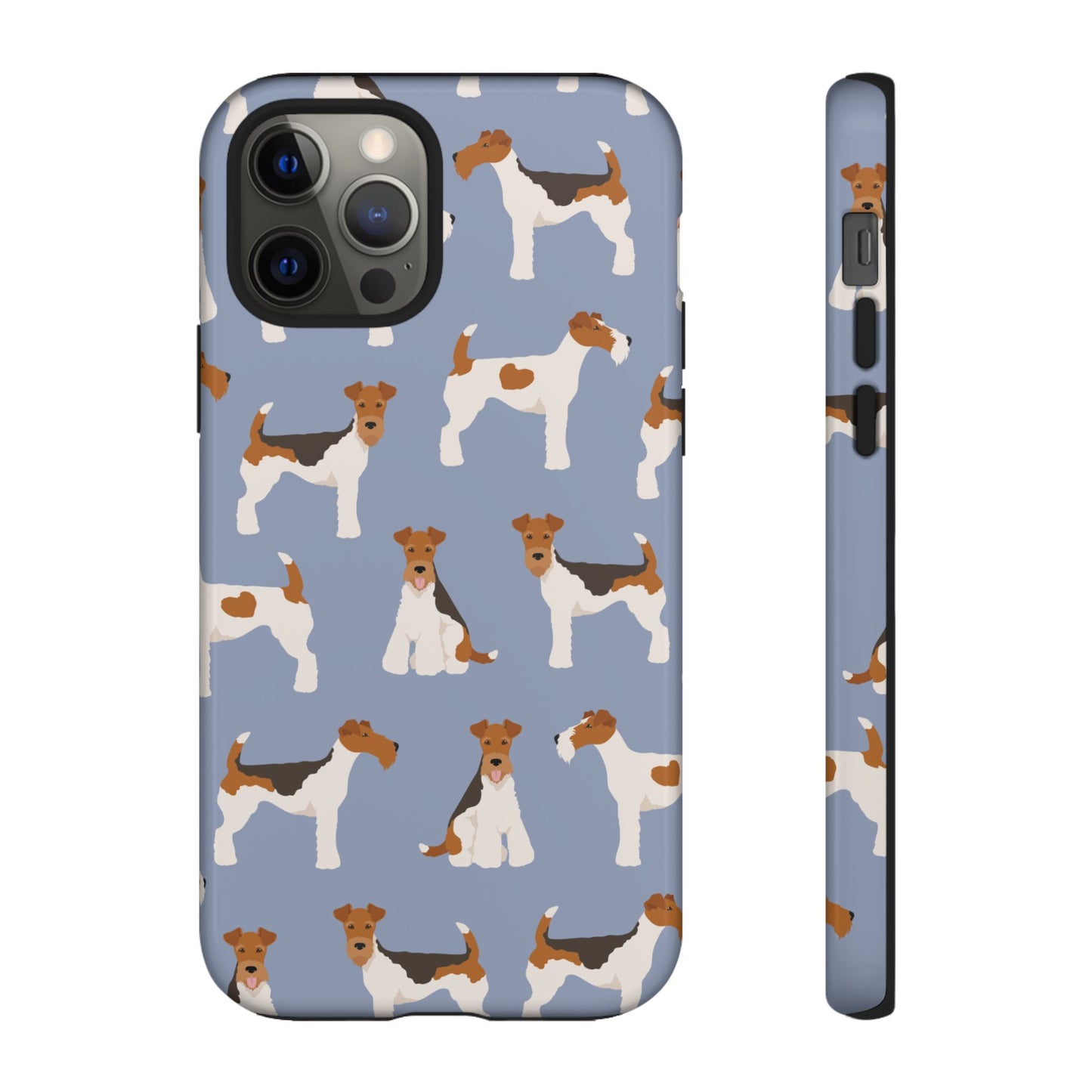 Wire Fox Terrier Lover Tough Case - Stylish Phone Case Featuring Playful Fox Terriers